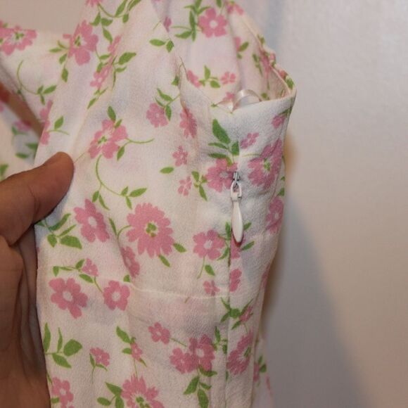 NWT Elodie Mini Dress Floral Women Size Large - Picture 5 of 13